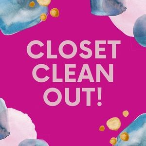 CLOSET CLEANOUT!